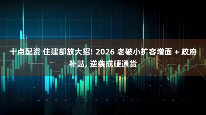 十点配资 住建部放大招! 2026 老破小扩容增面 + 政府补贴, 逆袭成硬通货